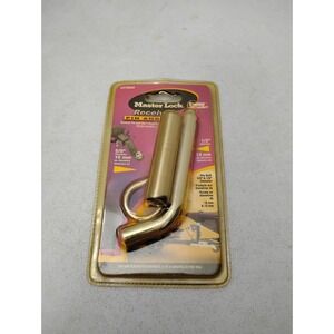 Master Lock Chrome Receiver Pin & Clip #1376DAT Fits 1/2" & 5/8" Trailer - VTG